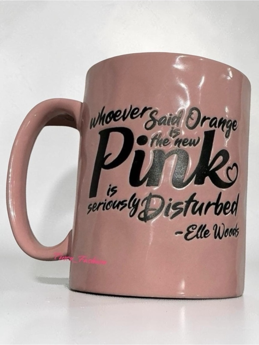 Coffee Cup Mug Novelty Legally Blonde Movie Quote White Elephant